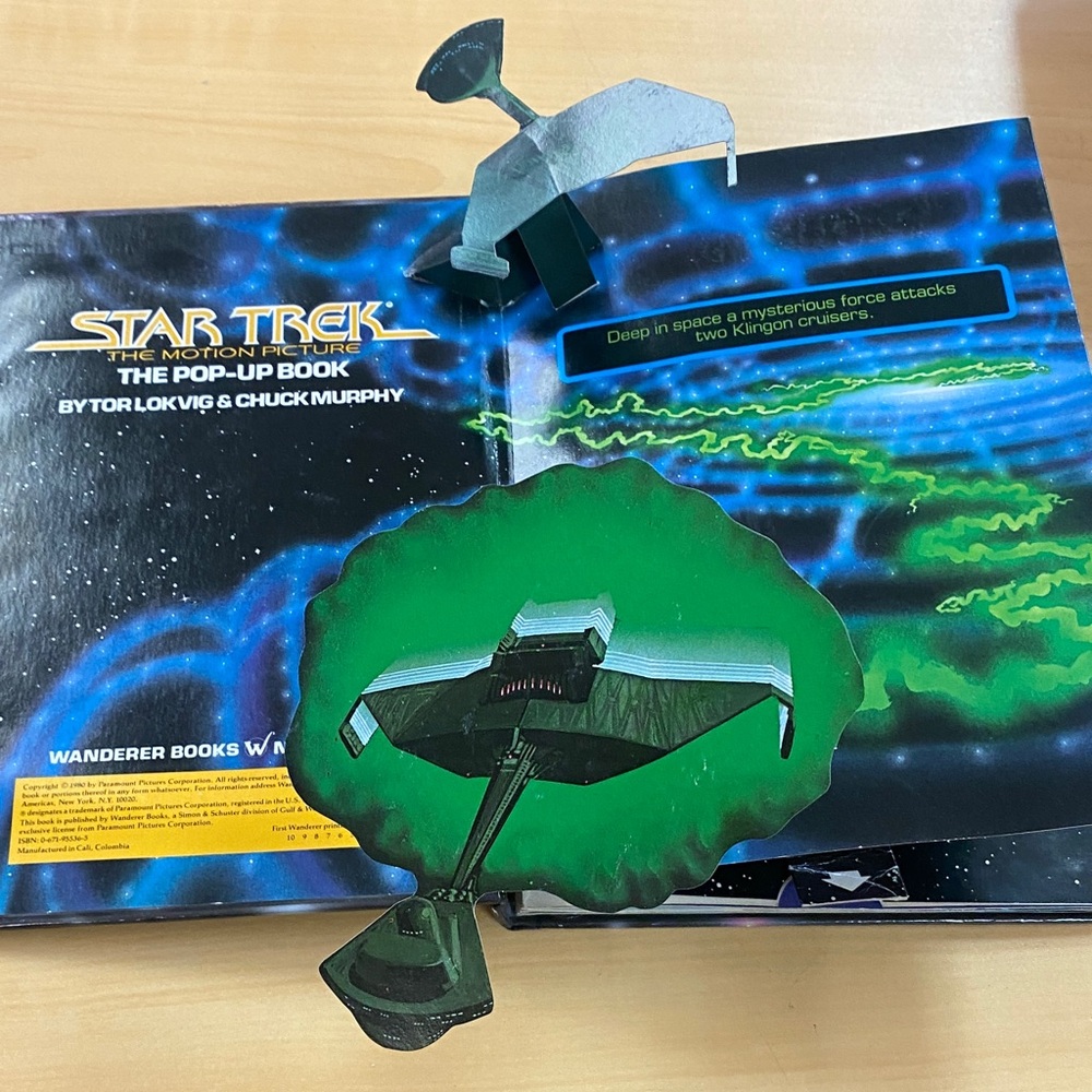 Star Trek The Motion Picture Pop-Up Book